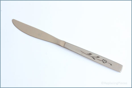 Oneida - Capistrano - Dessert Knife (Pattern On Both Sides Of Handle) 