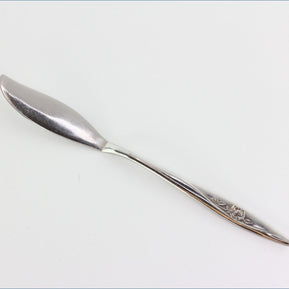 Oneida - Lasting Rose - Butter Knife (Flat Blade)