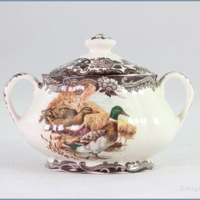 Palissy - Game Series (Birds) - Lidded Sugar Bowl