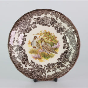 Palissy - Game Series (Birds) - Tea Saucer (Quail)