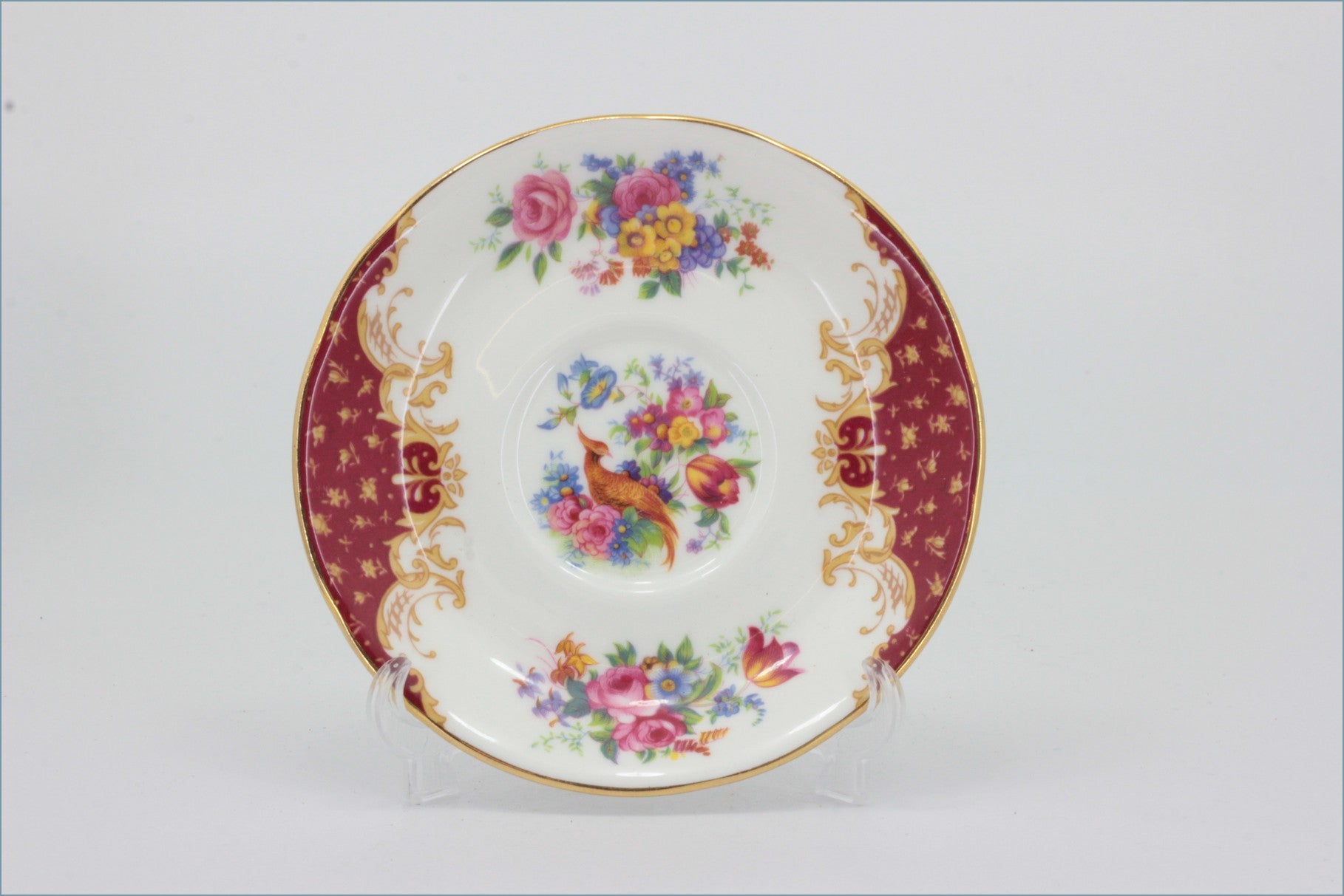 Paragon - Rockingham (Red) - Coffee Saucer