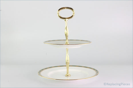 Paragon/Royal Albert - Elgin - 2 Tier Cake Stand