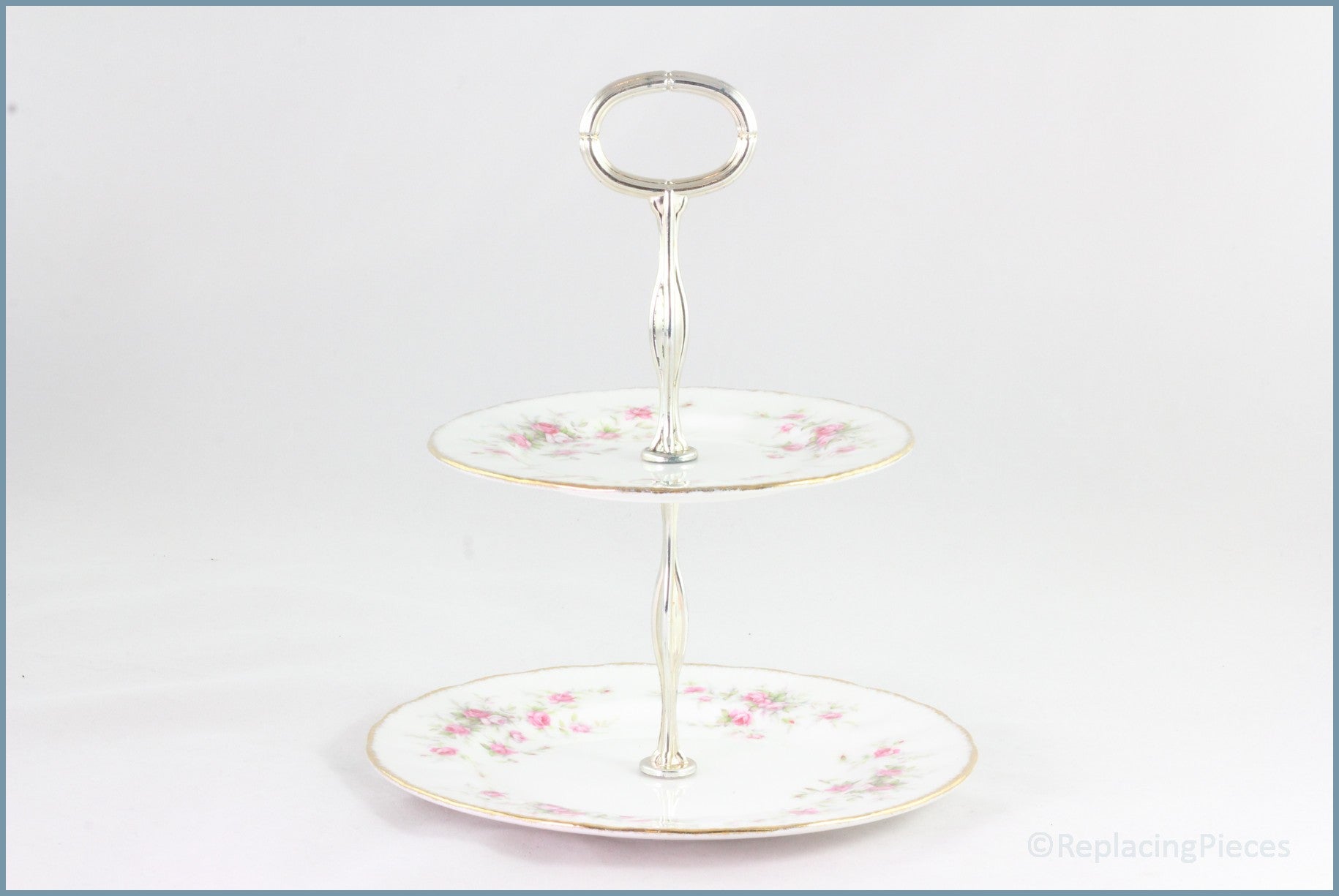 Paragon/Royal Albert - Victoriana Rose - 2 Tier Cake Stand