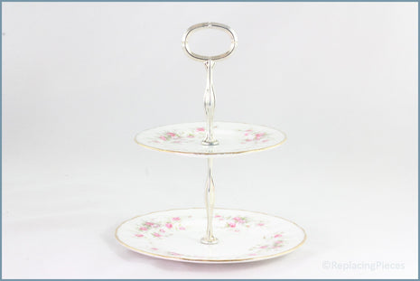 Paragon/Royal Albert - Victoriana Rose - 2 Tier Cake Stand