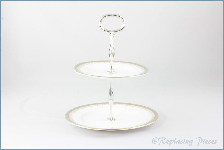 Paragon/Royal Albert - Kensington - 2 Tier Cake Stand