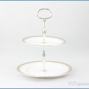 Paragon/Royal Albert - Kensington - 2 Tier Cake Stand
