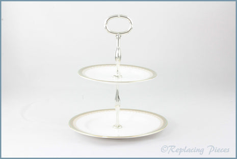 Paragon/Royal Albert - Kensington - 2 Tier Cake Stand