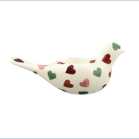 Emma Bridgewater - Pink & Green Hearts - Dove Candle