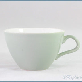 Poole - Celadon Green - Teacup (White Interior)