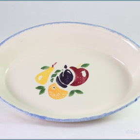 Poole - Dorset Fruit - Oval Handled Roaster