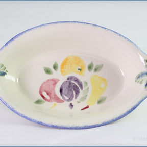 Poole - Dorset Fruit - Oval Handled Roaster (Small)
