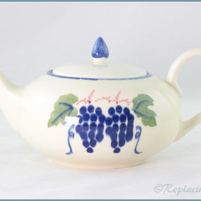 Poole - Dorset Fruit - 1 3/4 Pint Teapot (Grapes)