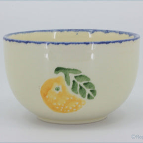 Poole - Dorset Fruit - Sugar Bowl (Orange)