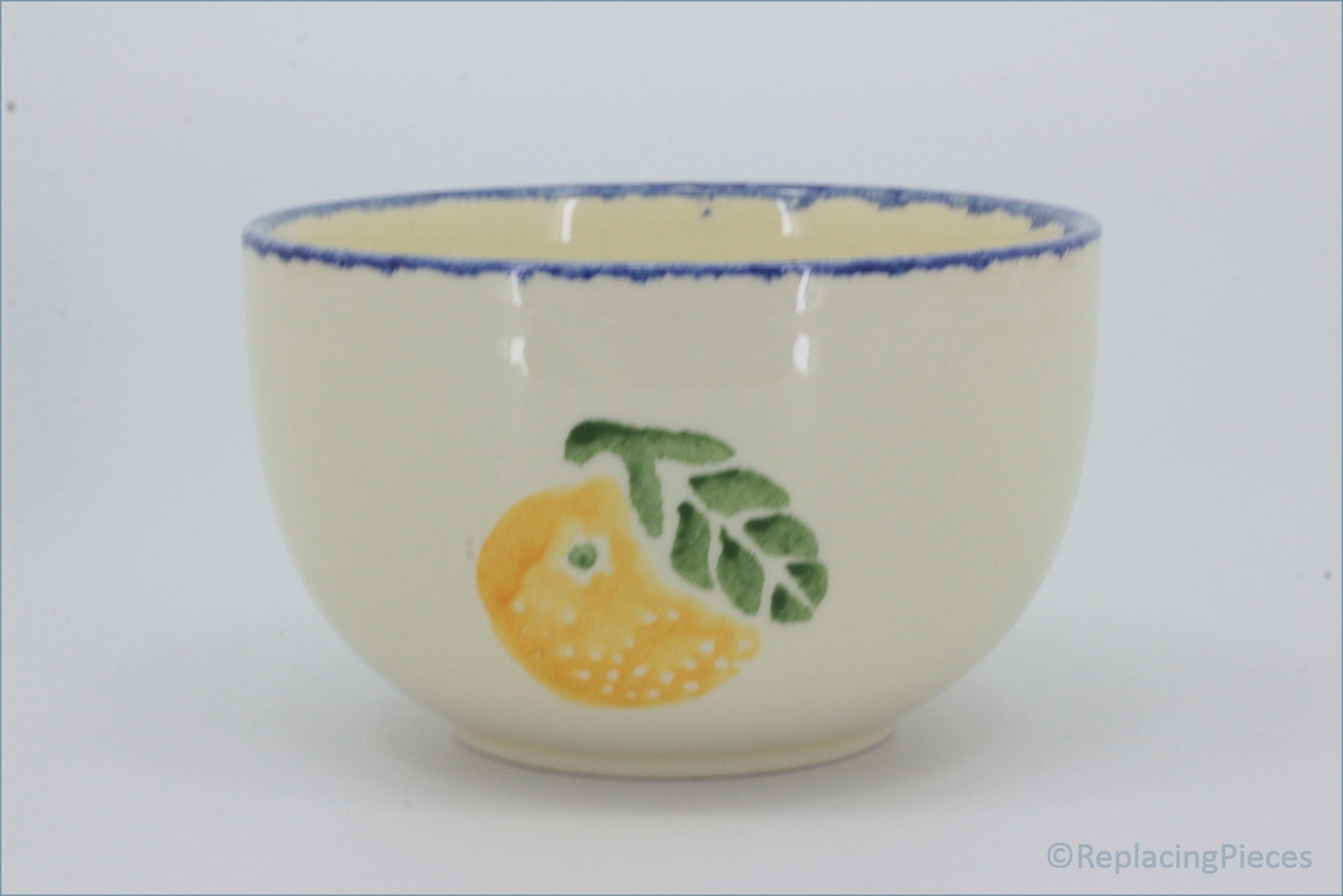 Poole - Dorset Fruit - Sugar Bowl (Orange)
