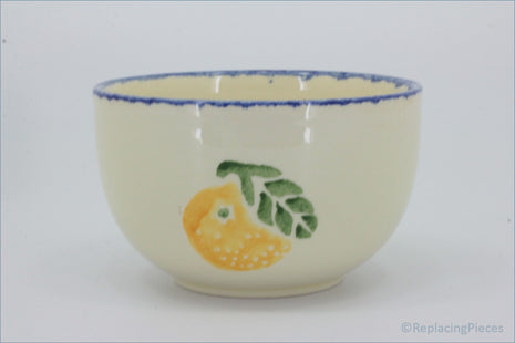 Poole - Dorset Fruit - Sugar Bowl (Orange)