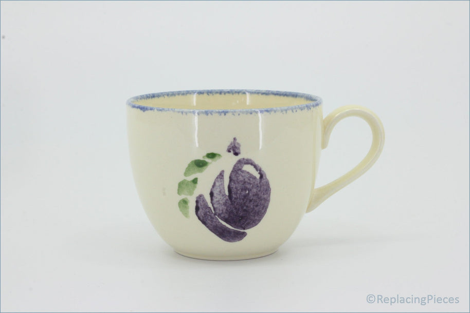 Poole - Dorset Fruit - 3 1/4" Wide Teacup (Plum)