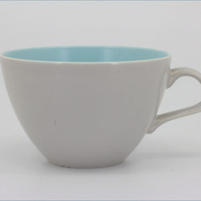 Poole - Dove Grey & Sky Blue - Breakfast Cup