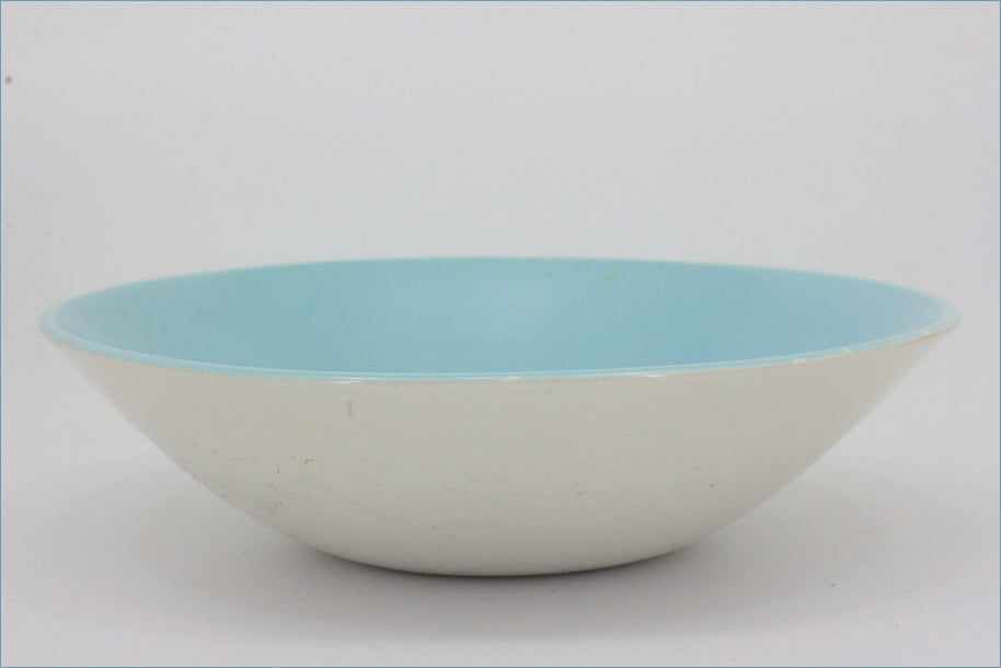 Poole - Dove Grey & Sky Blue - Cereal Bowl