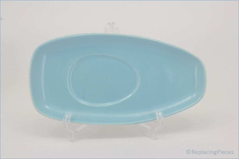 Poole - Dove Grey & Sky Blue - Gravy Boat Stand