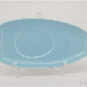 Poole - Dove Grey & Sky Blue - Gravy Boat Stand