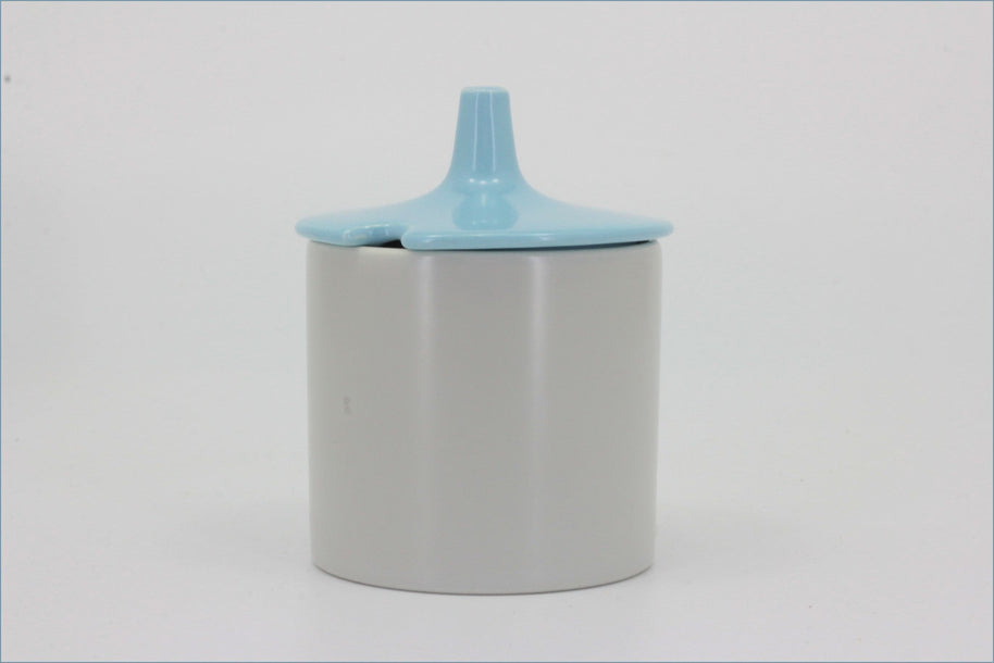 Poole - Dove Grey & Sky Blue - Jam Pot
