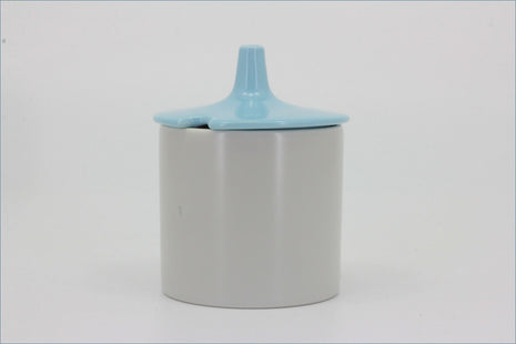 Poole - Dove Grey & Sky Blue - Jam Pot