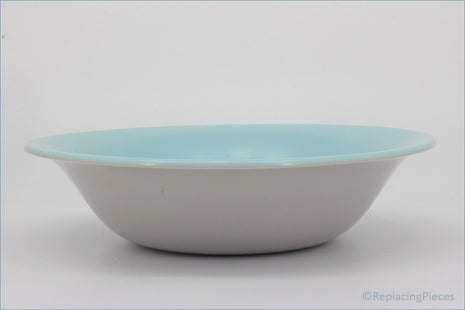Poole - Dove Grey & Sky Blue - 10 1/4" Salad Bowl