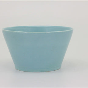Poole - Dove Grey & Sky Blue - Sugar Bowl (Blue Outside)
