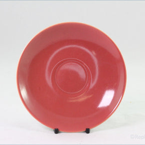 Poole - Red Indian & Magnolia - Tea Saucer