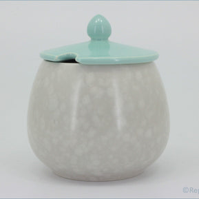 Poole - Seagull & Ice Green - Lidded Sugar Bowl