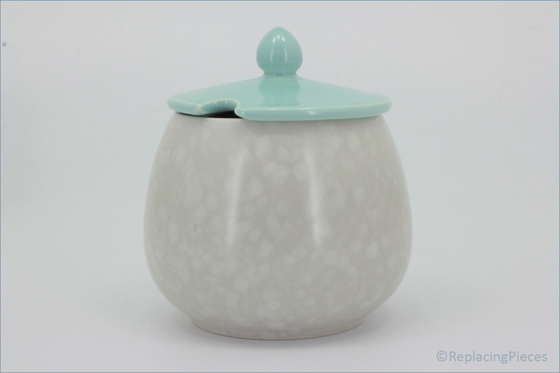 Poole - Seagull & Ice Green - Lidded Sugar Bowl