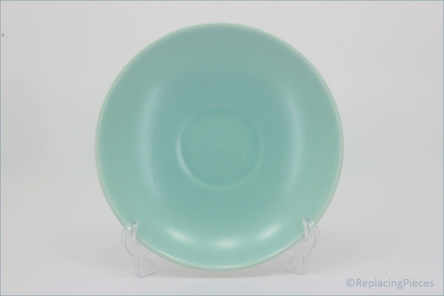 Poole - Seagull & Ice Green - Soup Cup Saucer
