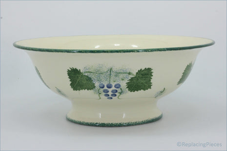 Poole - Vineyard - 12 1/2" Footed Salad Bowl 