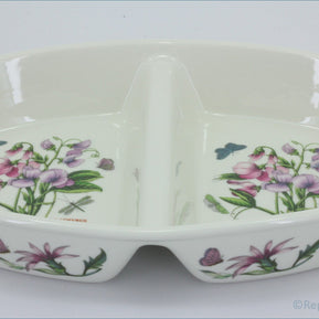 Portmeirion - Botanic Garden - Oval Divided Roaster (Sweet Pea)