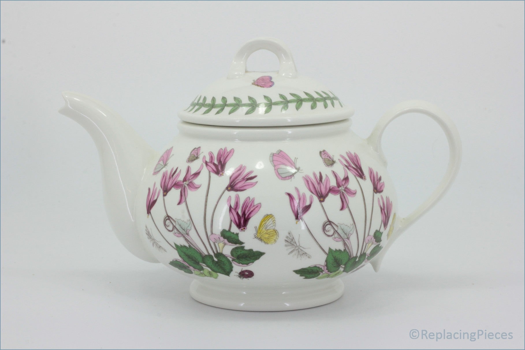 Portmeirion - Botanic Garden - 1 Pint Teapot (Cyclamen)