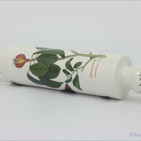 Portmeirion - Botanic Garden - Rolling Pin (Manchineel Tree) - Decorative rolling pin with botanical design on a white background