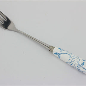 Portmeirion - Dawn Chorus - Pastry Fork (Blue)