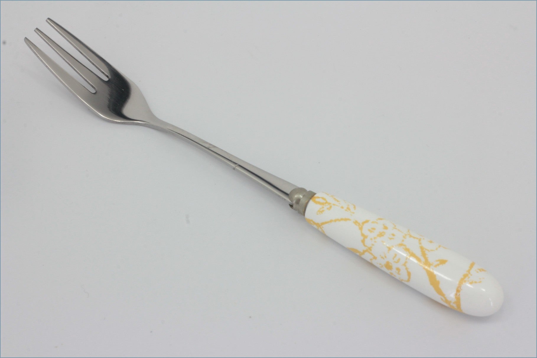 Portmeirion - Dawn Chorus - Pastry Fork (Yellow)