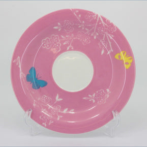 Portmeirion - Dawn Chorus - Tea Saucer (Pink)