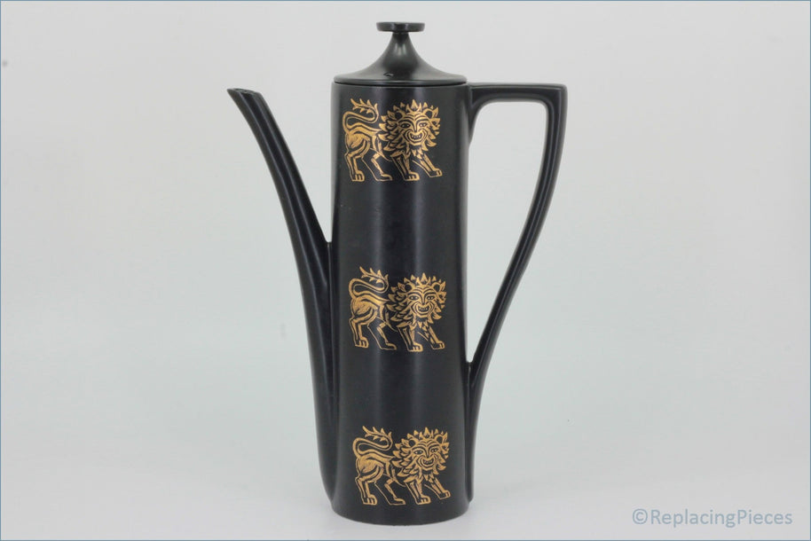 Portmeirion - Gold Lion - Coffee Pot