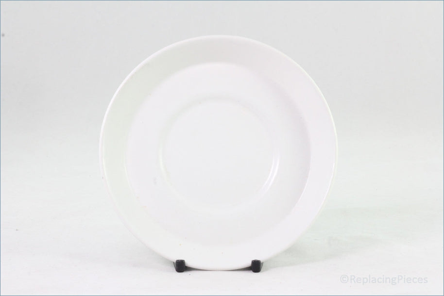 Portmeirion - Greek Key (White And Gold) - Coffee Saucer