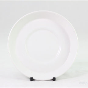 Portmeirion - Greek Key (White And Gold) - Coffee Saucer