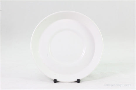 Portmeirion - Greek Key (White And Gold) - Coffee Saucer