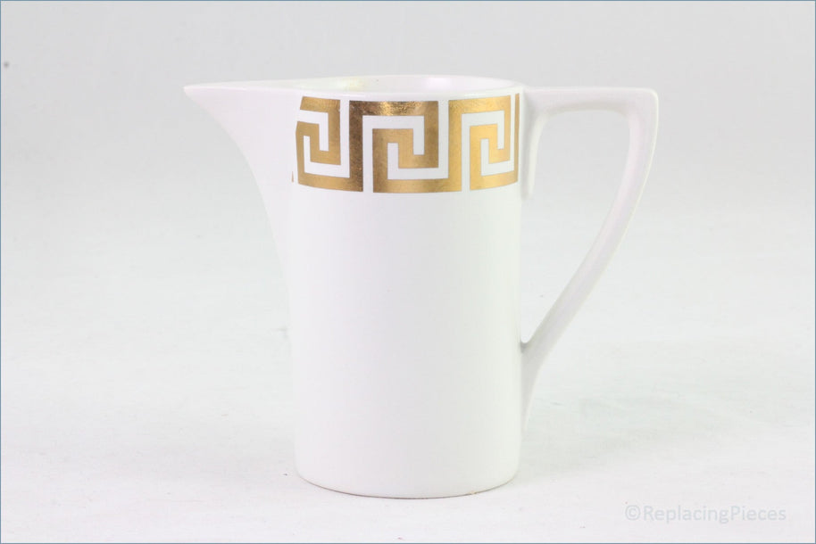 Portmeirion - Greek Key (White And Gold) - Cream Jug