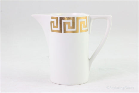 Portmeirion - Greek Key (White And Gold) - Cream Jug