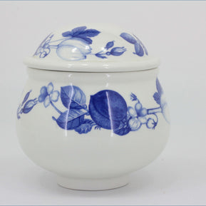 Portmeirion - Harvest Blue - Lidded Sugar Bowl (Round)