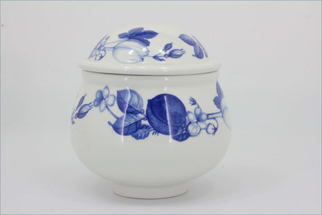 Portmeirion - Harvest Blue - Lidded Sugar Bowl (Round)