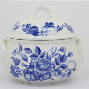 Portmeirion - Harvest Blue - Lidded Vegetable Dish