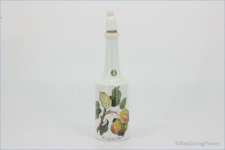 Portmeirion - Pomona - Oil Bottle (The Teignton Squash Pear) - Decorative bottle with botanical design on a white background