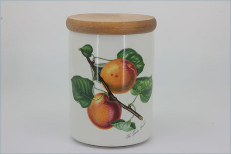 Portmeirion - Pomona - 5 1/2" Tall Storage Jar (Roman Apricot - no seal)